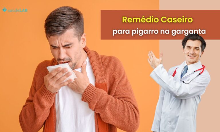 Remédio caseiro para pigarro na garganta.