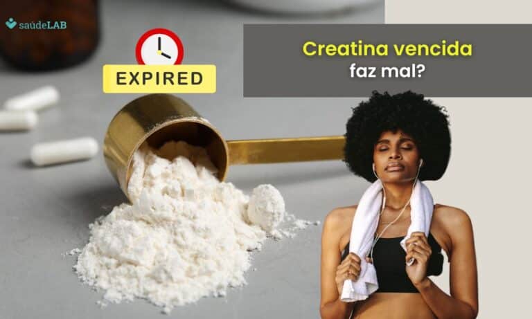 Creatina vencida faz mal.