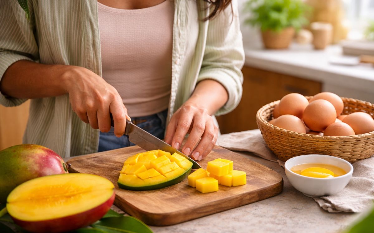 Manga com ovo faz mal