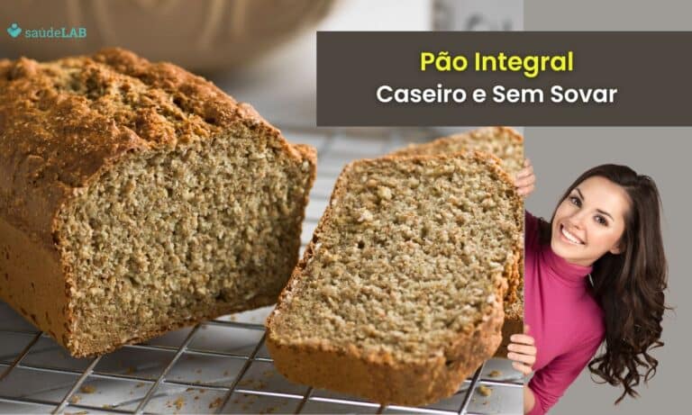 Pão caseiro integral sem sovar: prepare essa receita saudável para o café da manhã 5 Pão caseiro integral sem sovar.