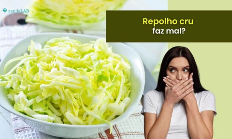 Repolho cru faz mal.