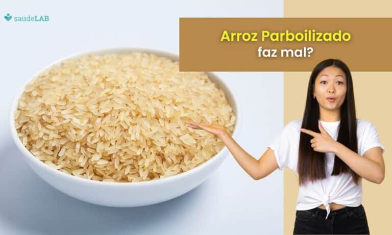 Arroz parboilizado faz mal.
