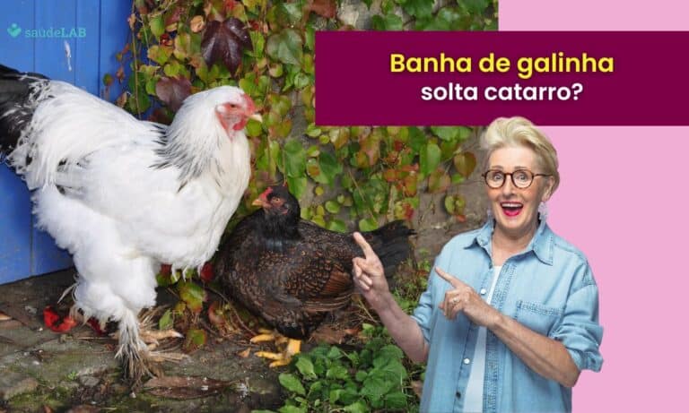 banha de galinha solta catarro.