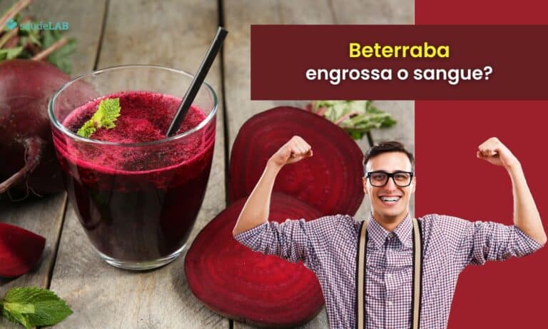Beterraba engrossa o sangue.