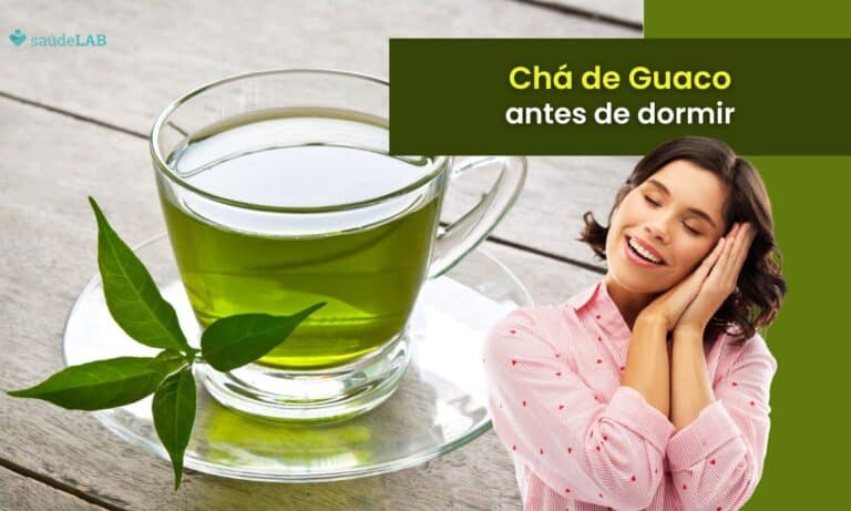 Chá de guaco antes de dormir.