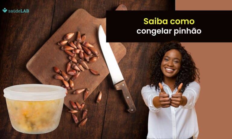 congelar pinhão.