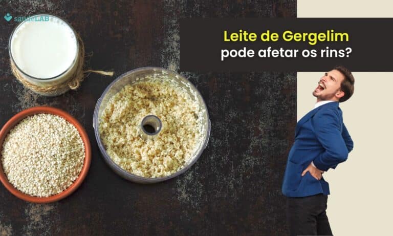 Leite de gergelim faz mal para os rins.