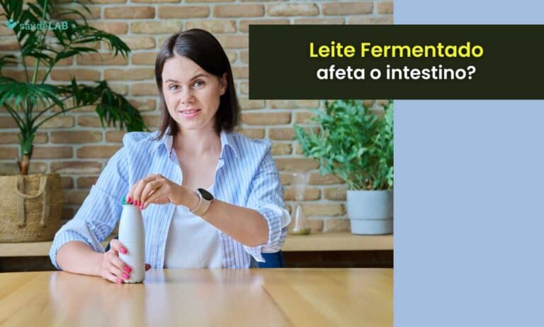Leite fermentado solta o intestino.