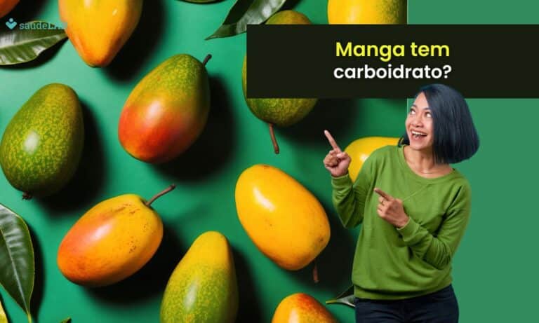 manga tem carboidrato.