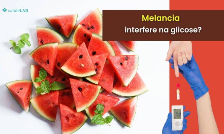Melancia aumenta a glicose.