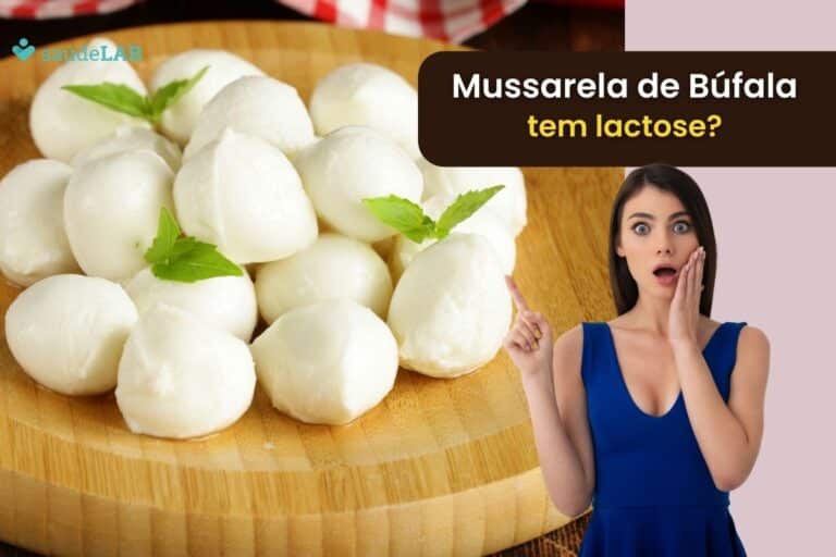 mussarela de búfala tem lactose.