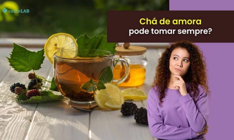 Por quanto tempo posso tomar chá de amora.