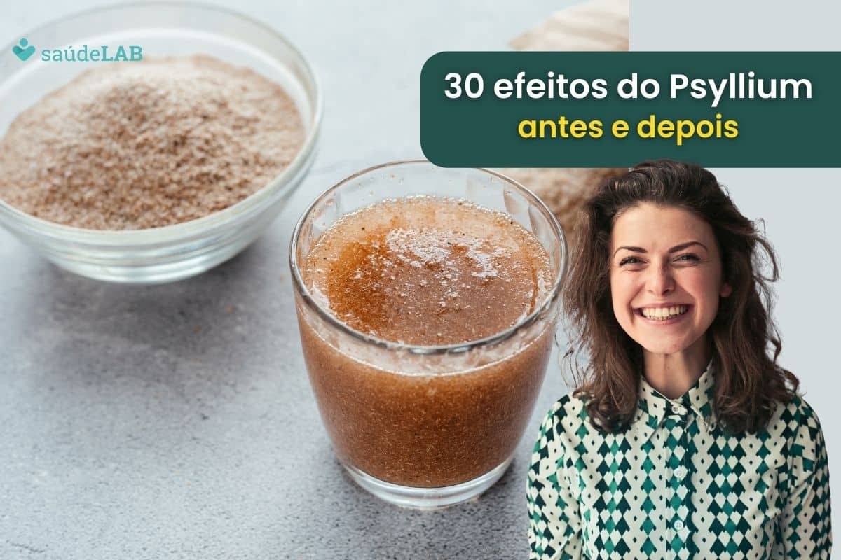30 efeitos do Psyllium: Antes e Depois do uso 1 psyllium antes e depois.