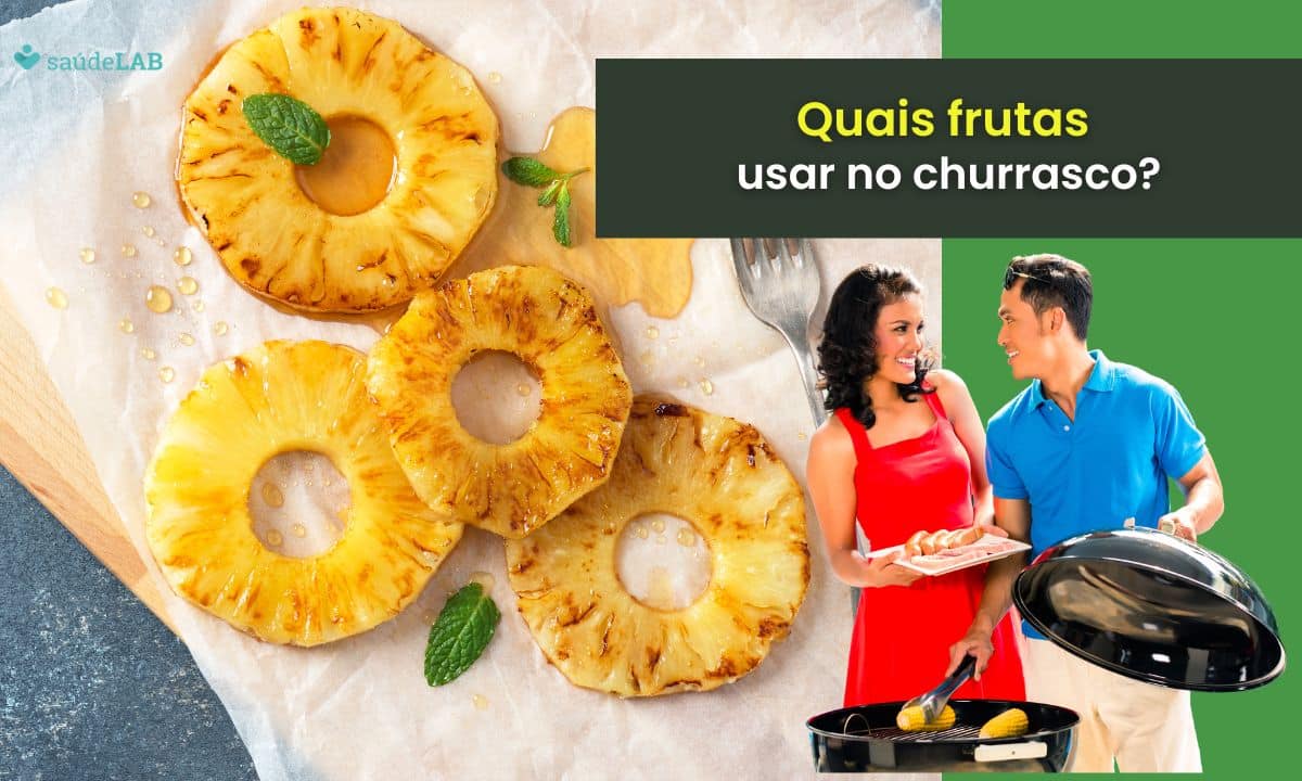 Qual fruta se gosta de usar no churrasco brasileiro.