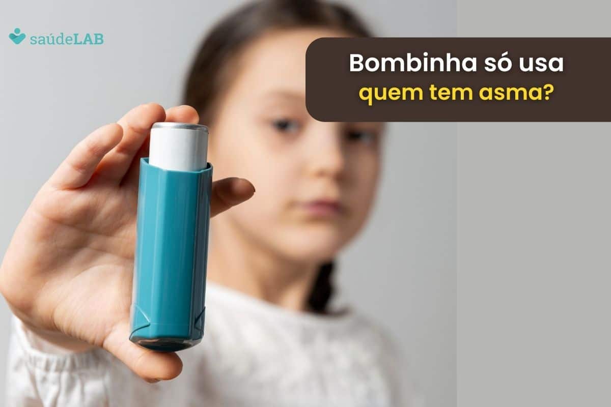 Quem não tem asma pode usar bombinha.