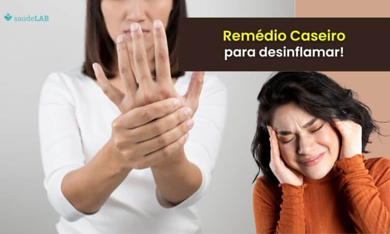 Remédio caseiro para desinflamar o corpo.