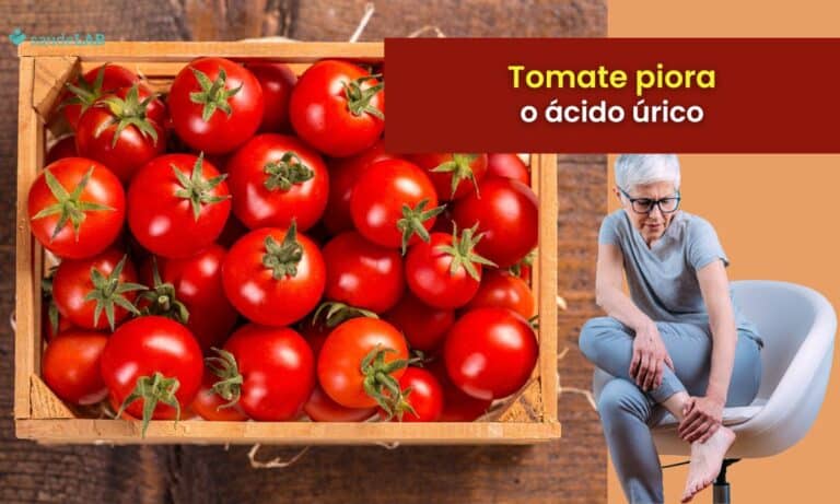 Tomate faz mal para ácido úrico.