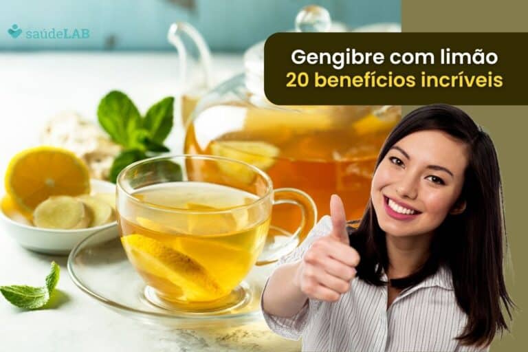 20 benefícios do gengibre com limão.
