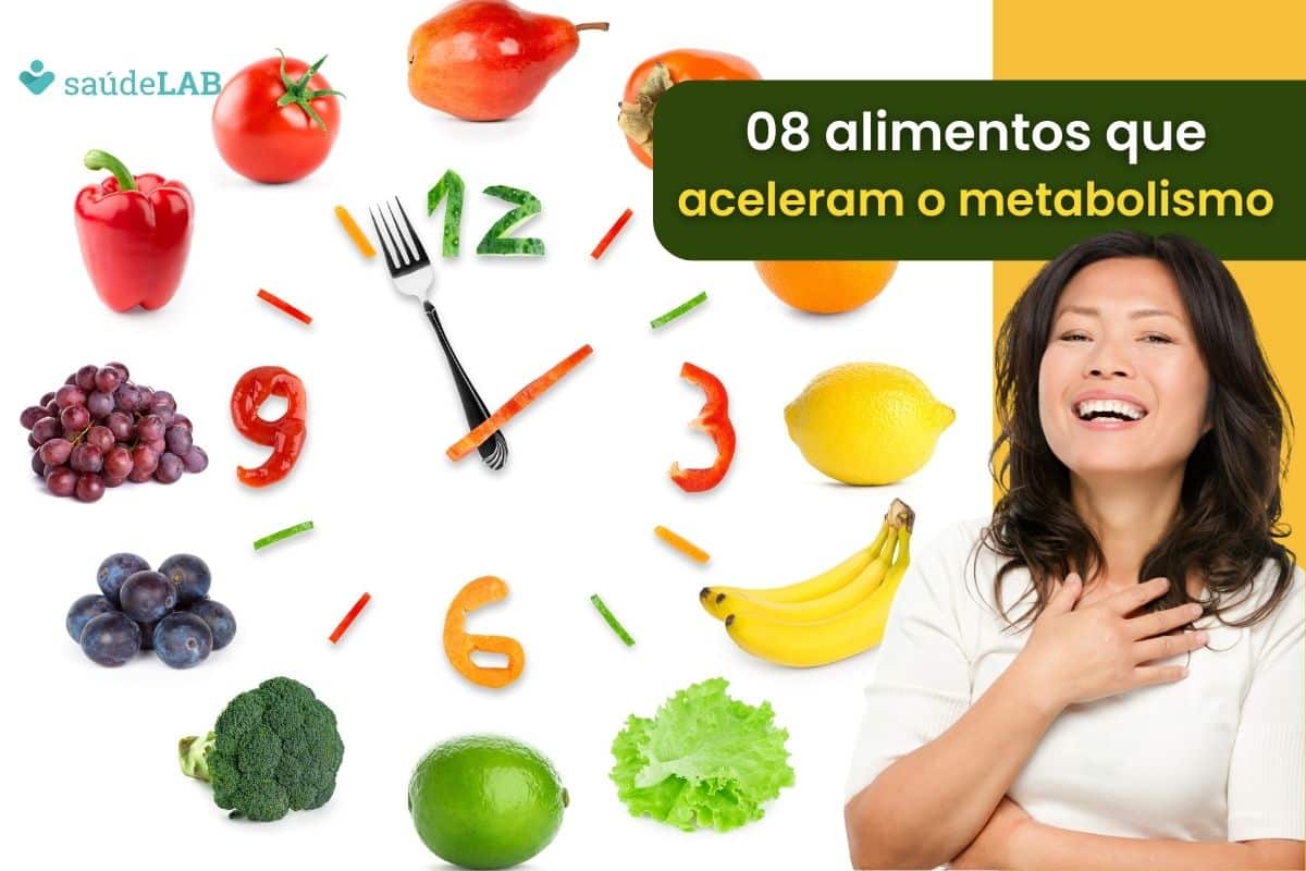 8 alimentos que aceleram o metabolismo.
