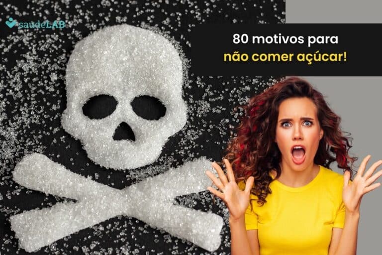 80 motivos para não comer açúcar.