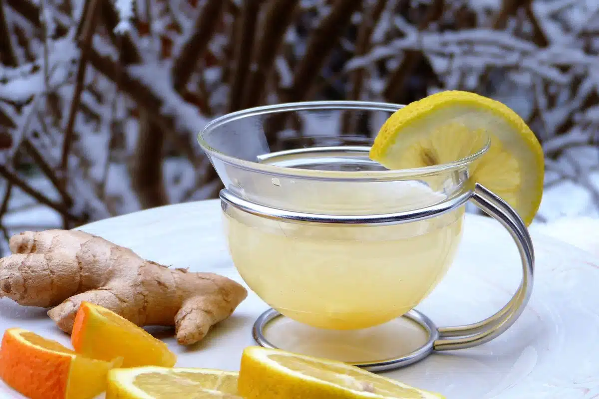 benefícios do gengibre com limão
