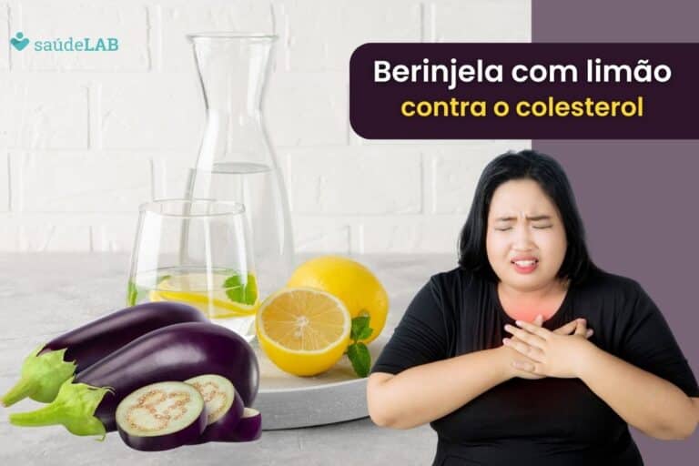 Como fazer berinjela com limão para colesterol.