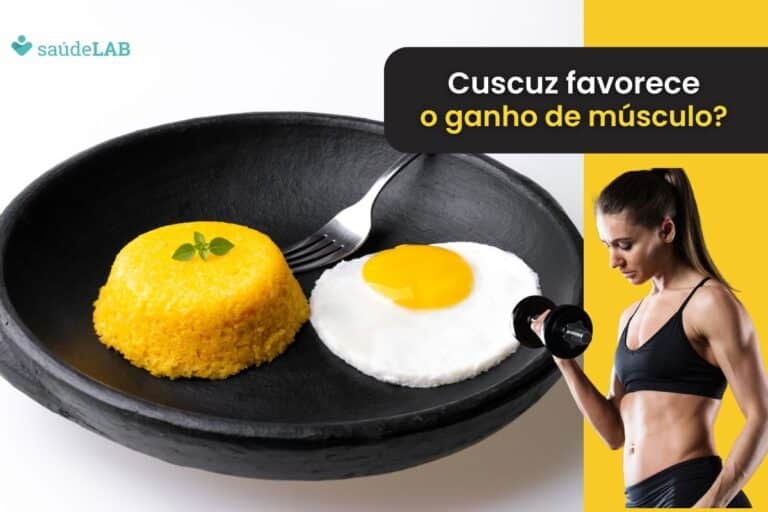 Cuscuz é bom para ganhar massa muscular.