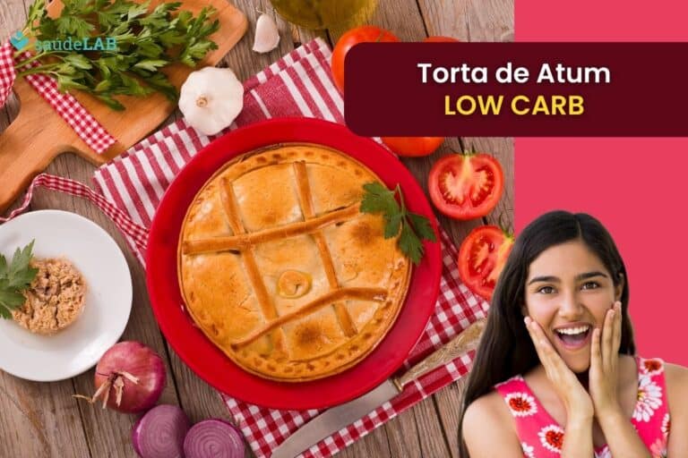 Torta de Atum low carb.