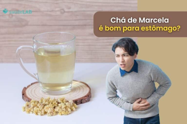 chá de Marcela é bom para o estômago.