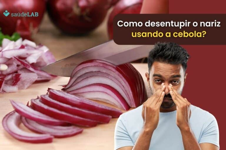 como desentupir o nariz com cebola.