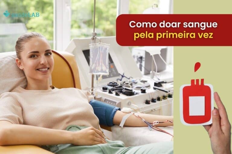 como doar sangue pela primeira vez.