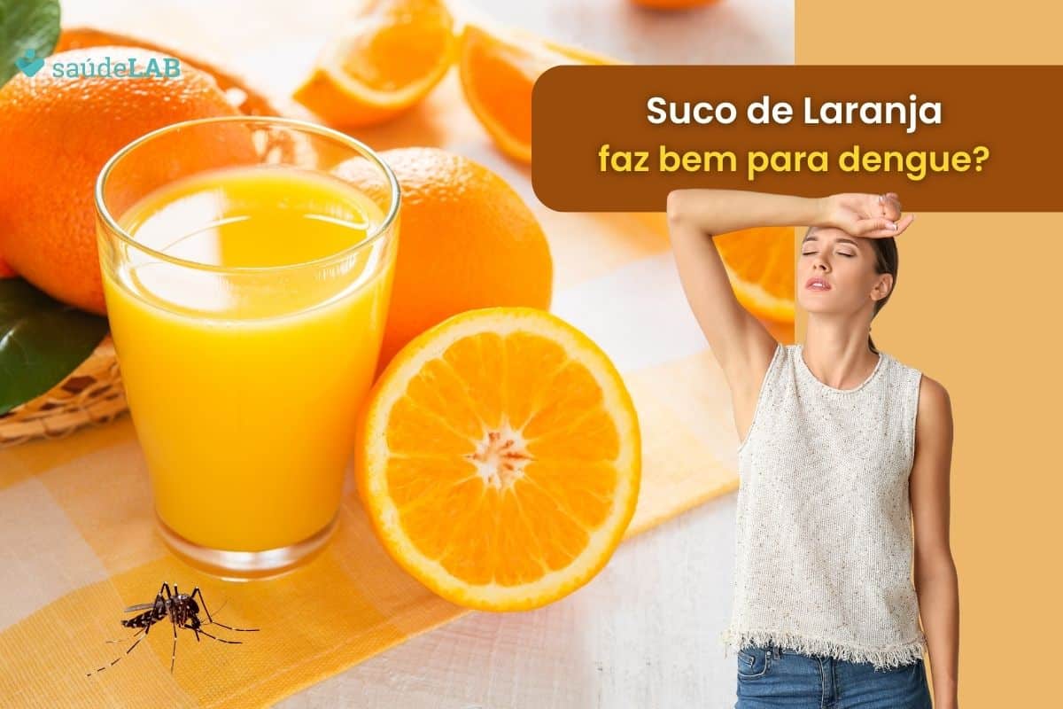 pode tomar suco de laranja com dengue.
