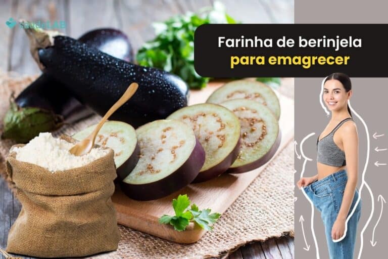 Como usar farinha de berinjela para emagrecer.