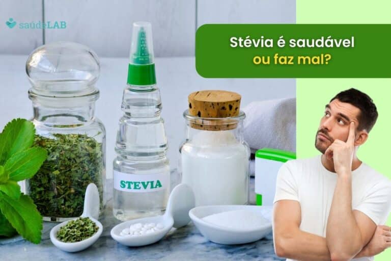 Stévia faz mal.
