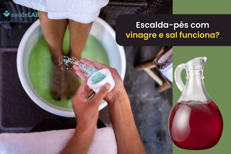 Escalda-pés com água, sal e vinagre para desinchar os pés funciona mesmo? Conheça 2 água sal e vinagre para desinchar os pés.