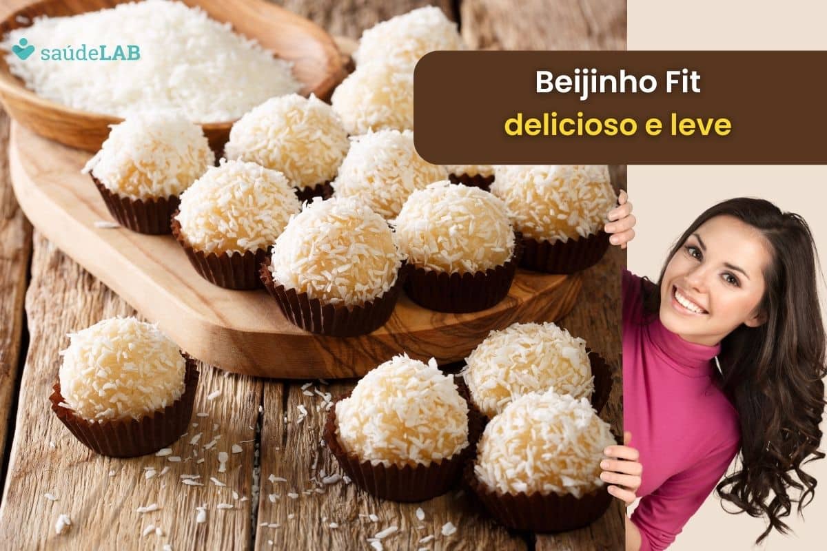 Beijinho fit: docinho que não pode faltar no cardápio 1 beijinho fit.