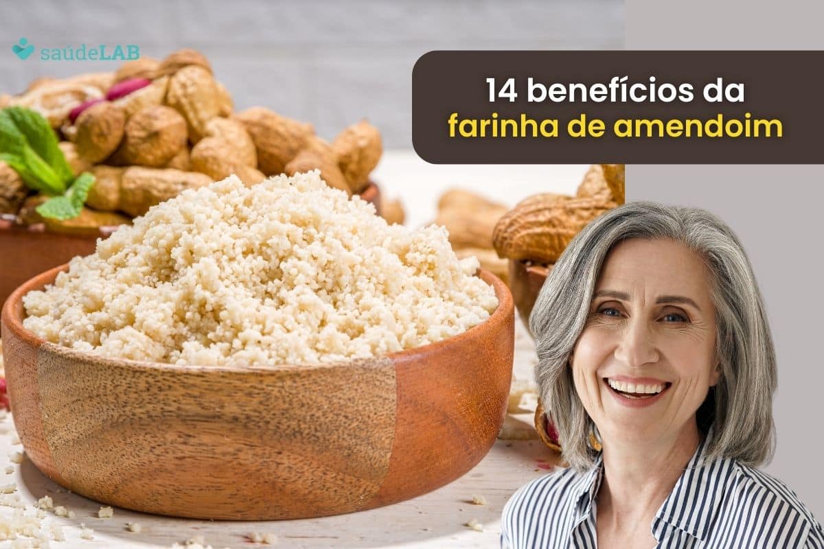 benefícios da farinha de amendoim.