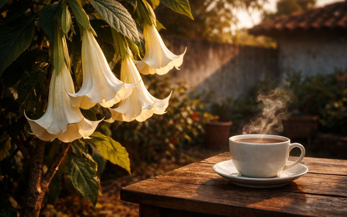 Chá de trombeta faz mal?