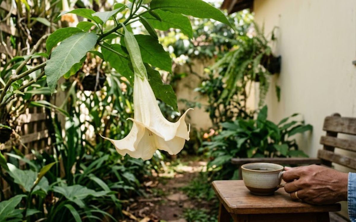 Chá de trombeta faz mal?