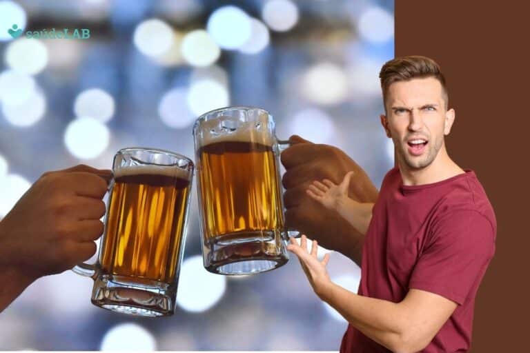 cerveja baixa a pressão.