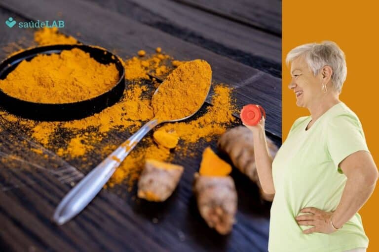 Me curei com açafrão.