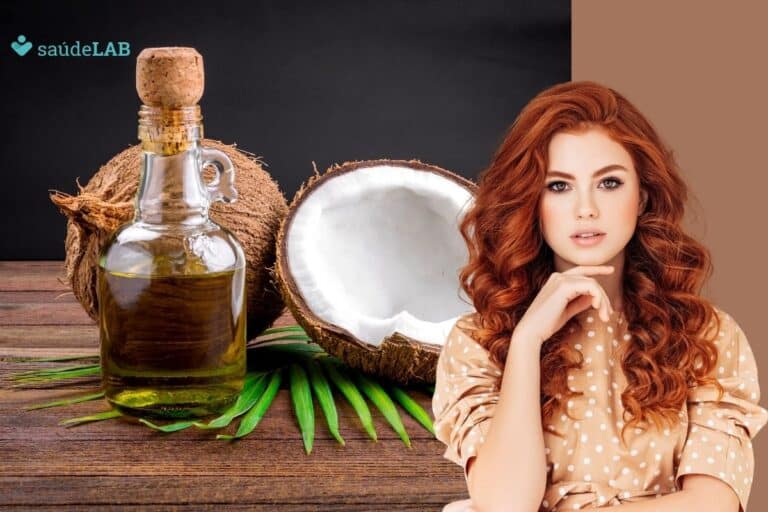 óleo de coco faz o cabelo crescer.