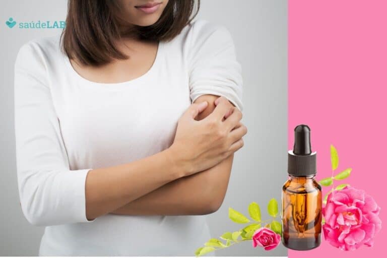 óleo essencial para alergia na pele.