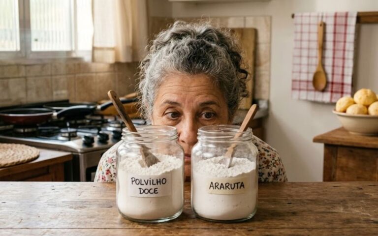 Araruta é o mesmo que polvilho doce
