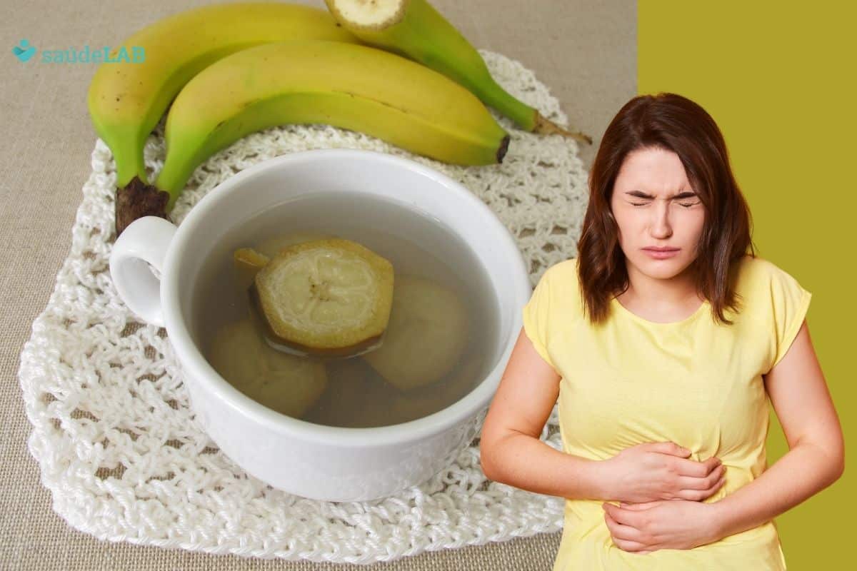 banana com água morna solta o intestino.