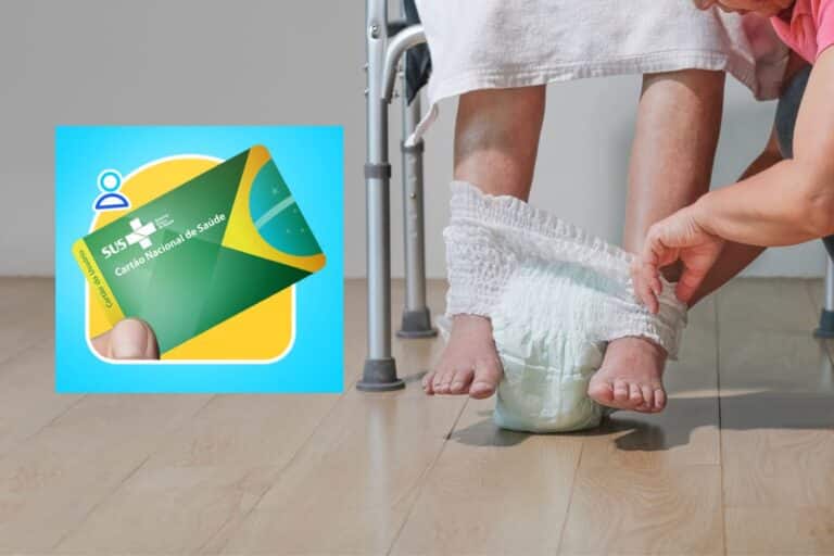 como conseguir fraldas geriátricas pelo SUS.