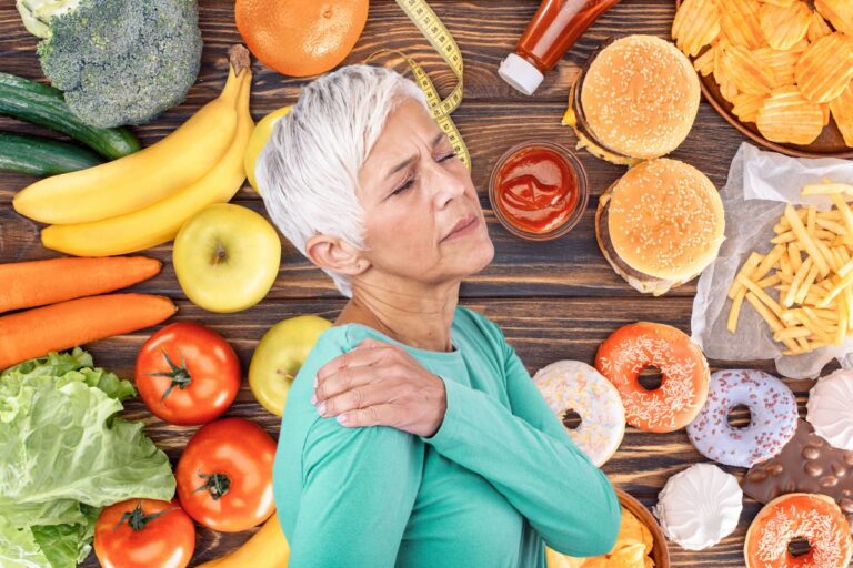 Alimentos que causam dor no corpo.