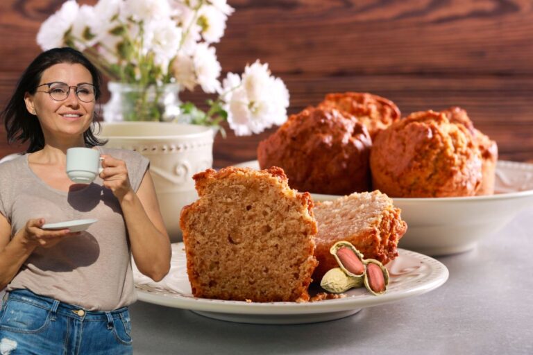 Bolo de amendoim fit sem farinha e sem açúcar! Uma maravilha 7 Bolo de amendoim fit.