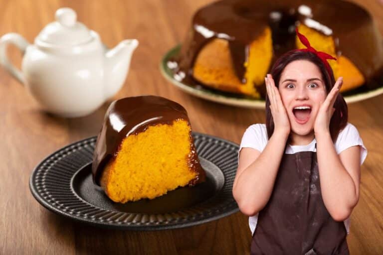 bolo de cenoura com chocolate fit.