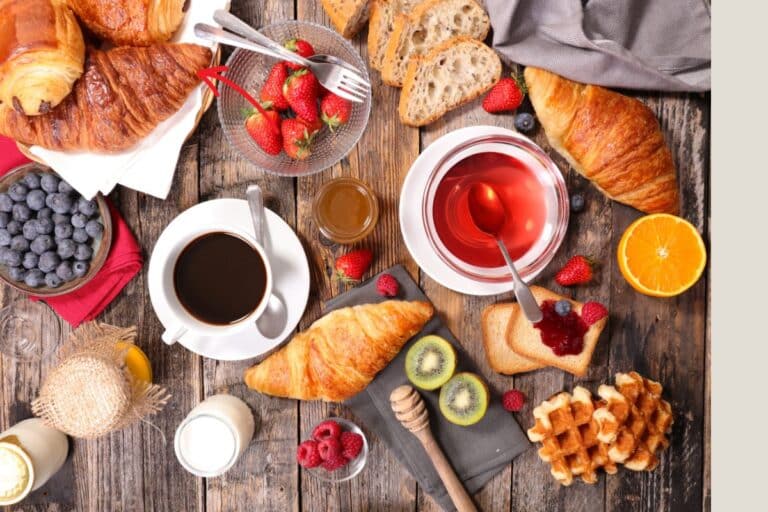 café da manhã saudável.